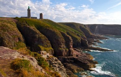 Cap Fréhel Lighthouse and Cliffs, Côtes d'Armor, Brittany