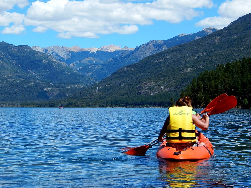 kayak en montagne