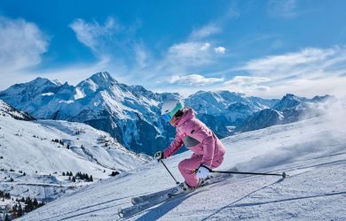Personne faisant du ski - ski en janvier