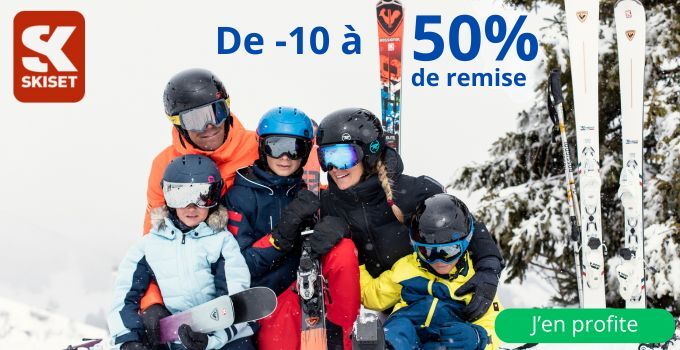 Location de ski : de - 10 � 50% de remise