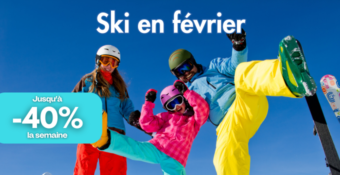 Ski en f�vrier d�s 765 euros/sem