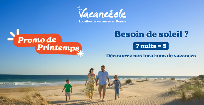 Vacances de Printemps d�s 142 euros/sem